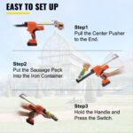 sausage caulking gun